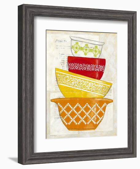 Retro Ware II-Chariklia Zarris-Framed Art Print