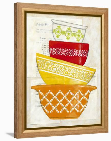 Retro Ware II-Chariklia Zarris-Framed Stretched Canvas