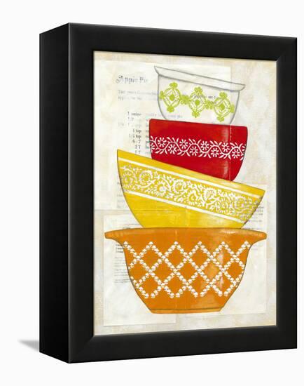 Retro Ware II-Chariklia Zarris-Framed Stretched Canvas