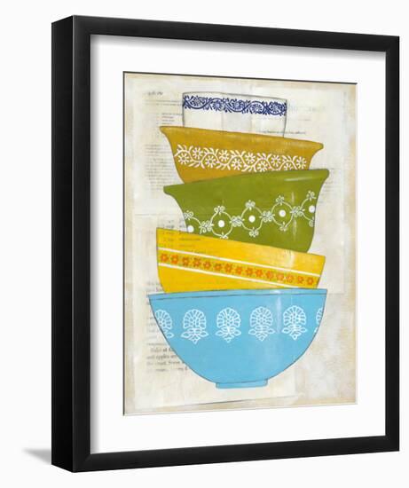 Retro Ware III-Chariklia Zarris-Framed Art Print