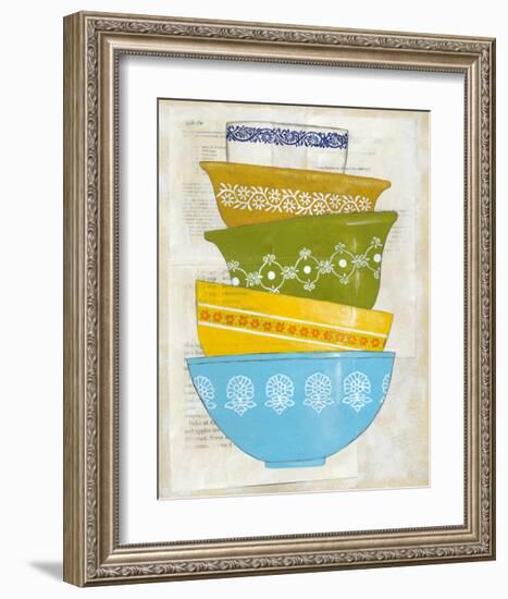 Retro Ware III-Chariklia Zarris-Framed Art Print