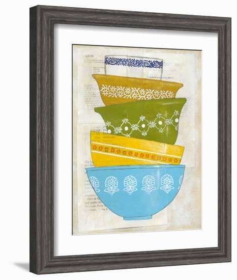 Retro Ware III-Chariklia Zarris-Framed Art Print