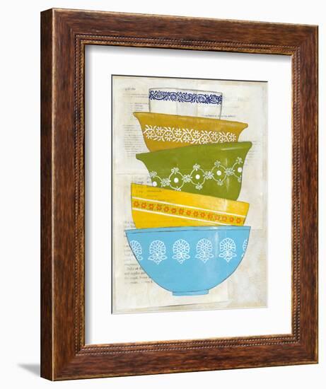 Retro Ware III-Chariklia Zarris-Framed Art Print