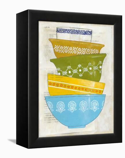 Retro Ware III-Chariklia Zarris-Framed Stretched Canvas