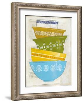 Retro Ware III-Chariklia Zarris-Framed Art Print