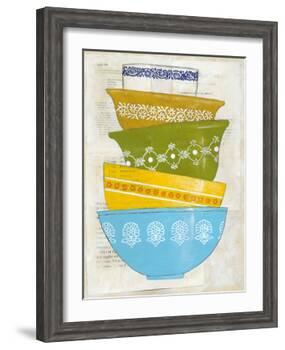 Retro Ware III-Chariklia Zarris-Framed Art Print
