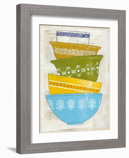 Retro Ware III-Chariklia Zarris-Framed Art Print