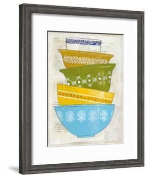 Retro Ware III-Chariklia Zarris-Framed Art Print