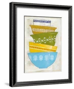 Retro Ware III-Chariklia Zarris-Framed Art Print