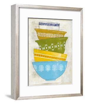 Retro Ware III-Chariklia Zarris-Framed Art Print