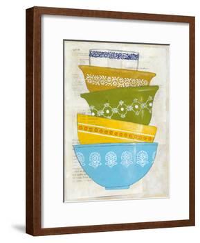 Retro Ware III-Chariklia Zarris-Framed Art Print