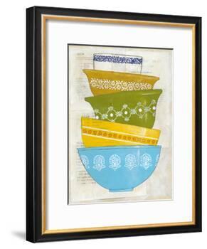 Retro Ware III-Chariklia Zarris-Framed Art Print