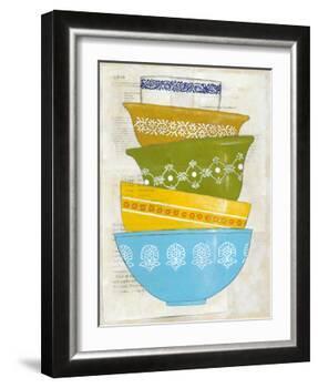 Retro Ware III-Chariklia Zarris-Framed Art Print