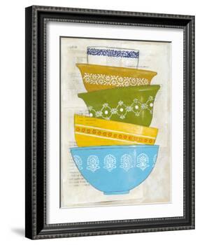 Retro Ware III-Chariklia Zarris-Framed Art Print