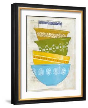Retro Ware III-Chariklia Zarris-Framed Art Print