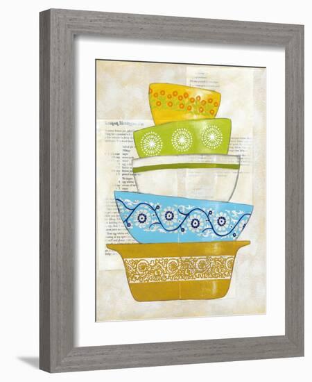 Retro Ware IV-Chariklia Zarris-Framed Art Print