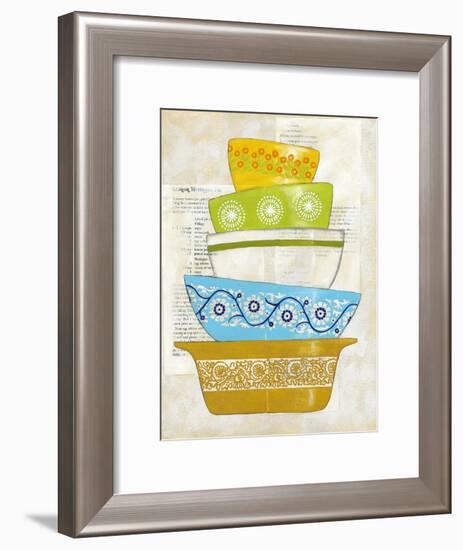 Retro Ware IV-Chariklia Zarris-Framed Art Print