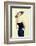 Retro Woman In Hat-NejroN Photo-Framed Photographic Print