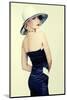 Retro Woman In Hat-NejroN Photo-Mounted Photographic Print