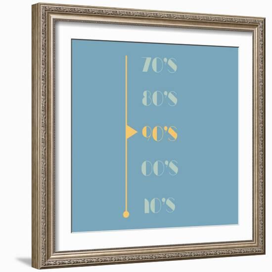 Retro Years-Adebowale-Framed Art Print