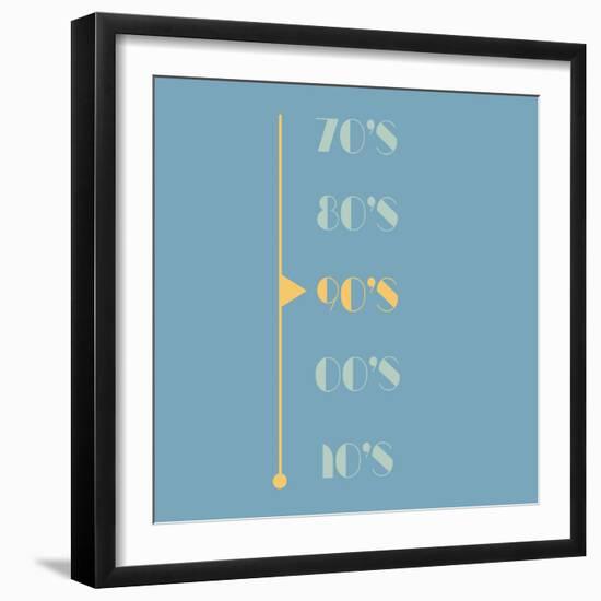 Retro Years-Adebowale-Framed Art Print