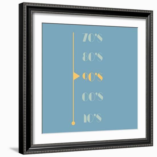 Retro Years-Adebowale-Framed Art Print