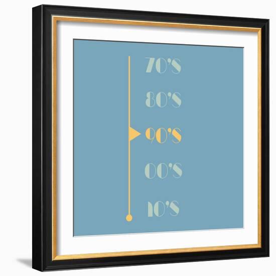 Retro Years-Adebowale-Framed Art Print