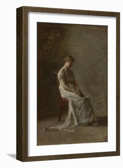 Retrospection, 1880-Thomas Cowperthwait Eakins-Framed Giclee Print