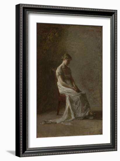 Retrospection, 1880-Thomas Cowperthwait Eakins-Framed Giclee Print