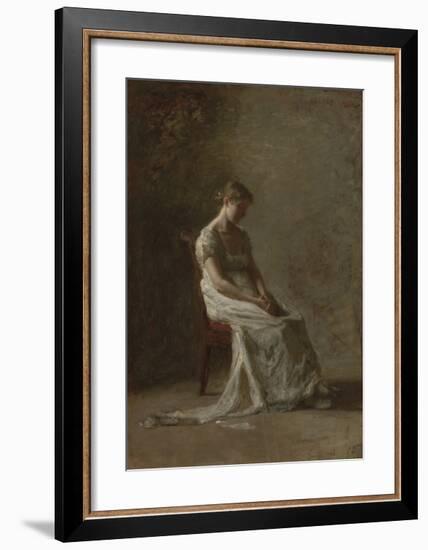 Retrospection-Thomas Eakins-Framed Premium Giclee Print