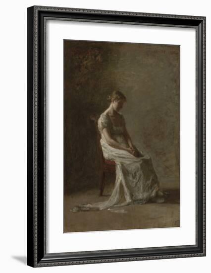 Retrospection-Thomas Eakins-Framed Premium Giclee Print