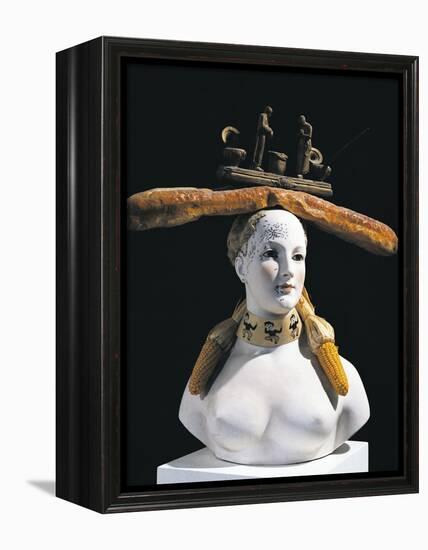 Retrospective Bust of Woman, 1933-Salvador Dalí-Framed Premier Image Canvas