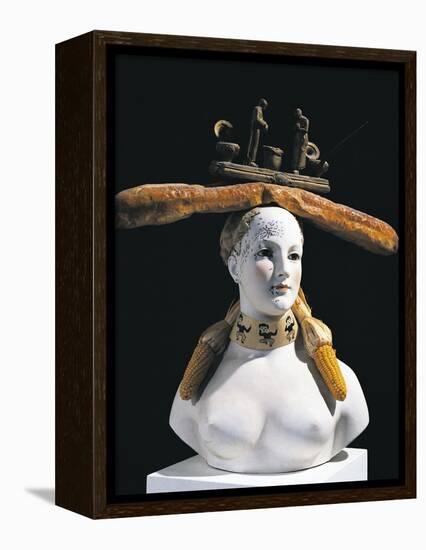 Retrospective Bust of Woman, 1933-Salvador Dalí-Framed Premier Image Canvas