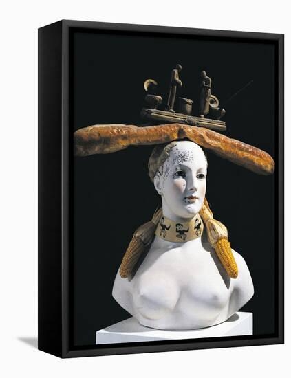 Retrospective Bust of Woman, 1933-Salvador Dalí-Framed Premier Image Canvas