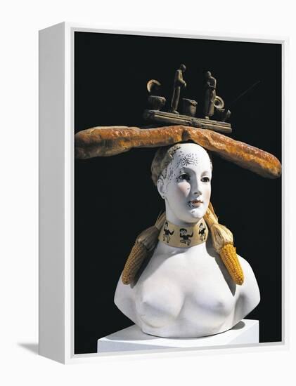 Retrospective Bust of Woman, 1933-Salvador Dalí-Framed Premier Image Canvas