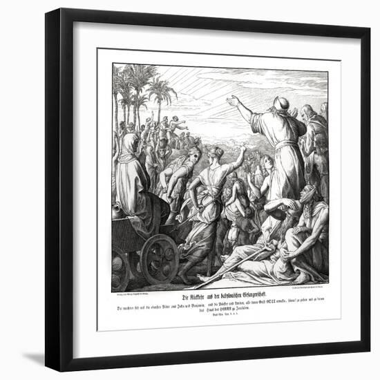 Return from Babylon, Ezra-Julius Schnorr von Carolsfeld-Framed Giclee Print