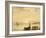 Return from Fishing with Setting Sun-Eugene Louis Boudin-Framed Giclee Print