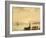 Return from Fishing with Setting Sun-Eugene Louis Boudin-Framed Giclee Print