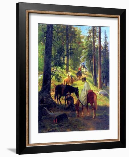 Return from Glacier Point, 1874-William Hahn-Framed Giclee Print