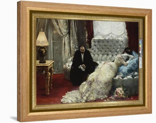 Return from the Ball, 1879-Henri Gervex-Framed Premier Image Canvas