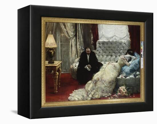 Return from the Ball, 1879-Henri Gervex-Framed Premier Image Canvas