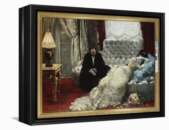 Return from the Ball, 1879-Henri Gervex-Framed Premier Image Canvas