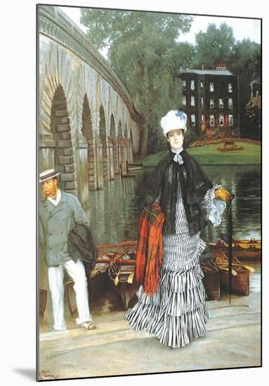 Return from the Boating Trip, 1873-James Tissot-Mounted Art Print