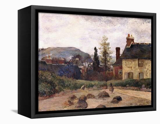 Return from the Harvest, 1884-Paul Gauguin-Framed Premier Image Canvas