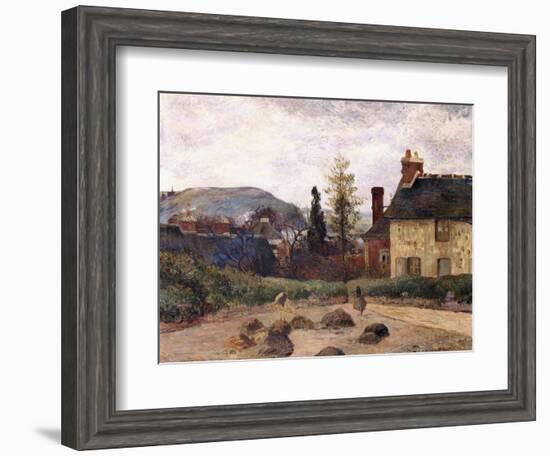 Return from the Harvest, 1884-Paul Gauguin-Framed Giclee Print