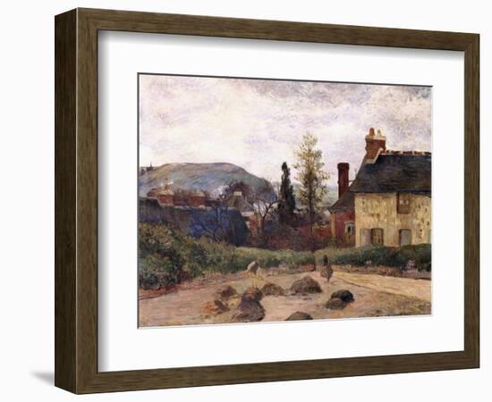 Return from the Harvest, 1884-Paul Gauguin-Framed Giclee Print