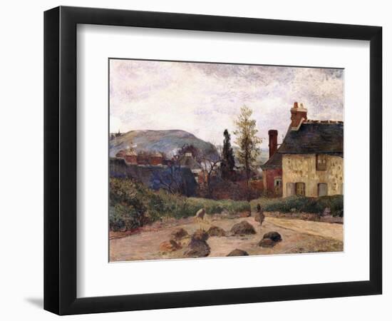 Return from the Harvest, 1884-Paul Gauguin-Framed Giclee Print