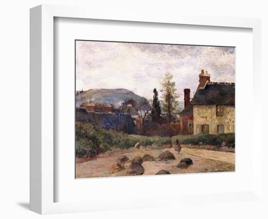 Return from the Harvest, 1884-Paul Gauguin-Framed Giclee Print