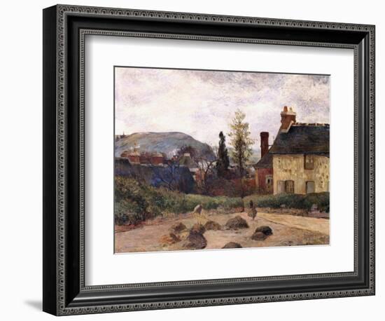 Return from the Harvest, 1884-Paul Gauguin-Framed Giclee Print