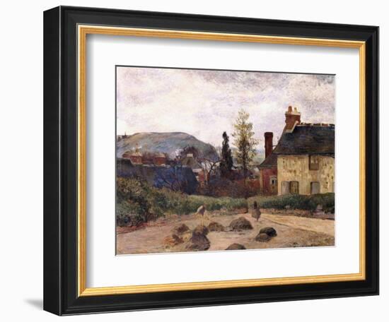 Return from the Harvest, 1884-Paul Gauguin-Framed Giclee Print